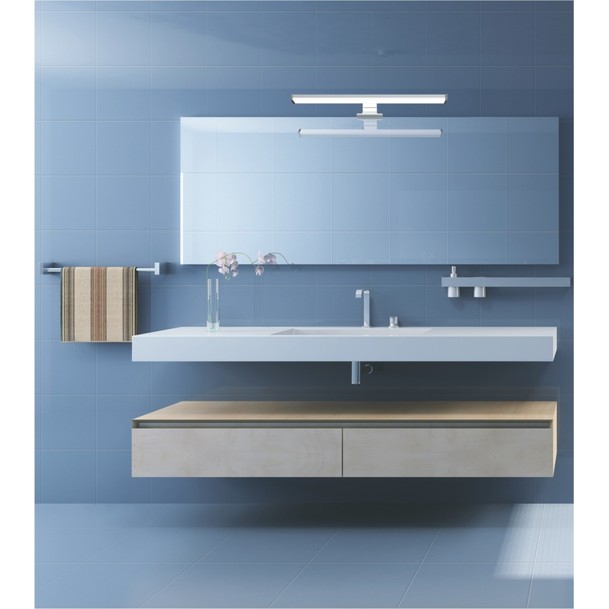 Top Light - Iluminación LED para espejo de baño TEXAS XL LED/10W/230V 3000/4000/6500K IP44 60 cm cromo mate