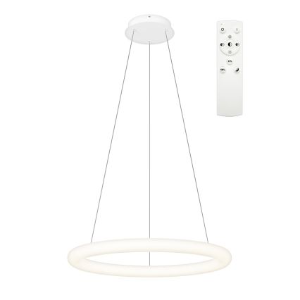 Top Light - Lámpara colgante LED regulable RINGO LED/40W/230V 3000-6500K blanca + mando a distancia