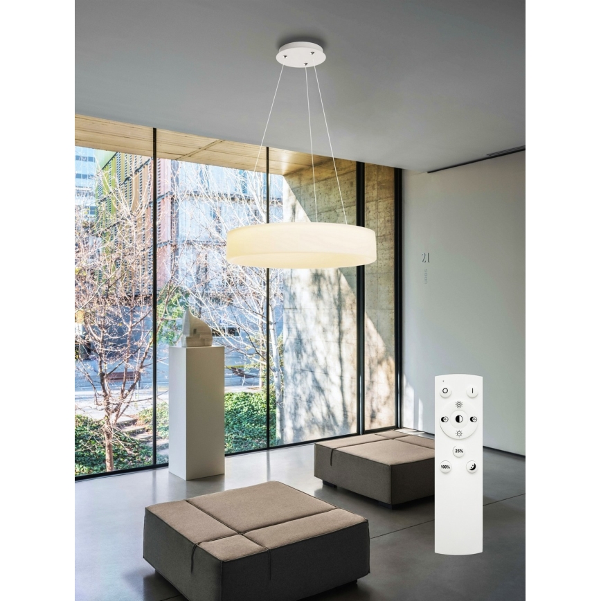 Top Light - LED Lámpara colgante regulable HALO LED/40W/230V 3000-6500K diámetro 44 cm + control remoto