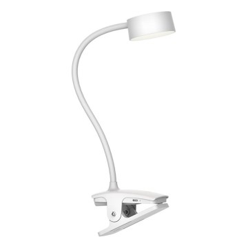 Top Light - LED Lámpara de mesa táctil regulable con clip BELLA LED/4,8W/5V 3000-6500K blanca