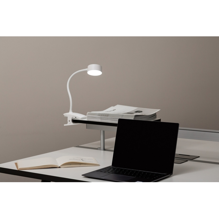 Top Light - LED Lámpara de mesa táctil regulable con clip BELLA LED/4,8W/5V 3000-6500K blanca