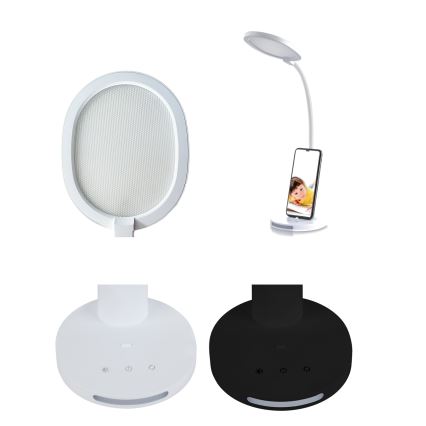 Top Light - LED Lámpara de mesa táctil regulable VIOLA LED/12W/230V 2700-6500K negra