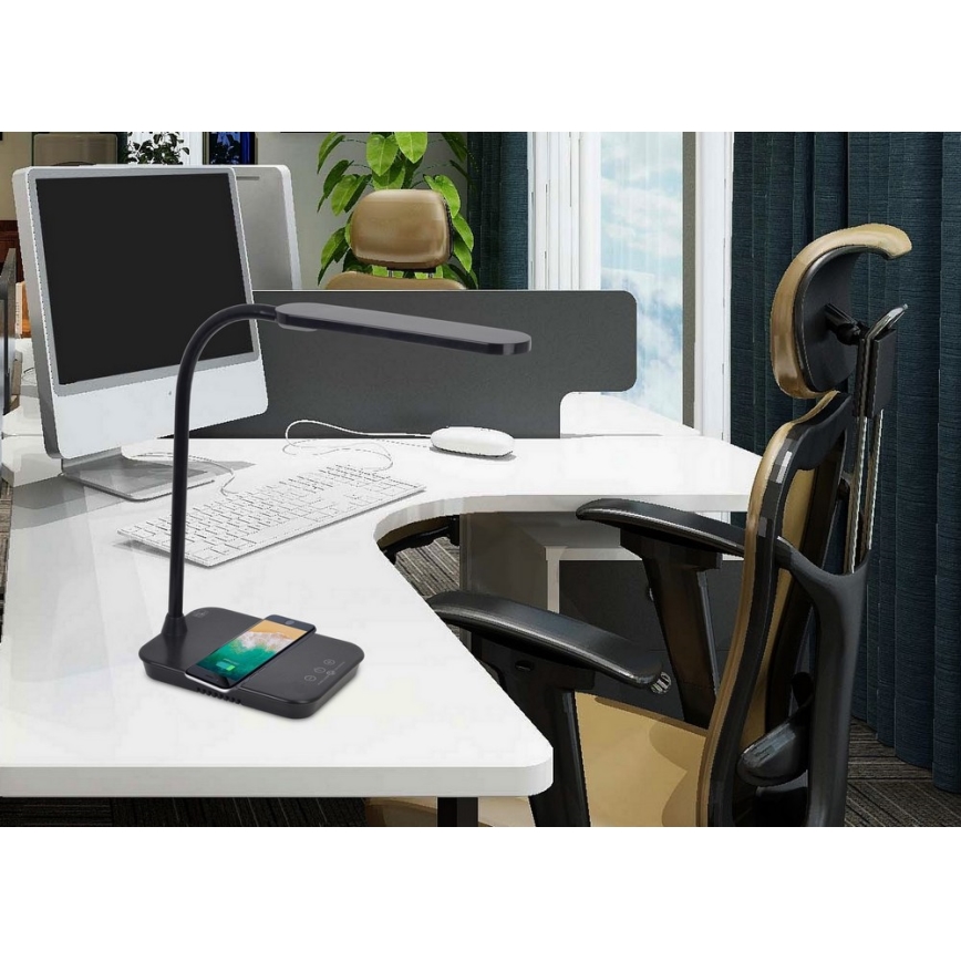 Top Light Luisa C - Lámpara de mesa LED regulable LUISA LED/5W/230V negro
