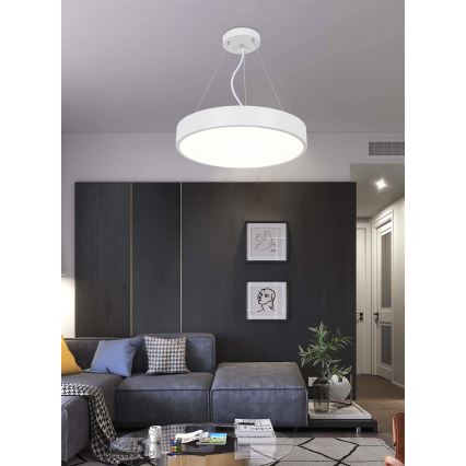 Top Light Metal 40BZ control remoto - Lámpara de araña LED regulable METAL LED/51W/230V + control remoto blanco