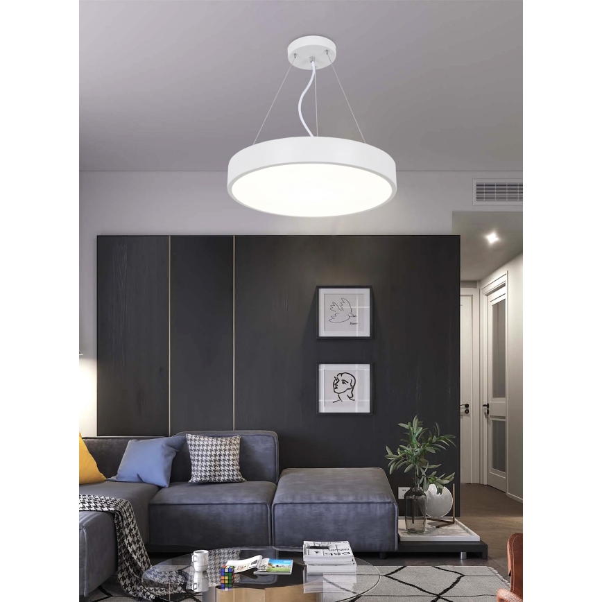 Top Light Metal 40BZ control remoto - Lámpara de araña LED regulable METAL LED/51W/230V + control remoto blanco