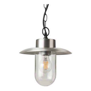 Top Light NORDIC R - Lámpara colgante para exteriores NORDIC con cadena 1xE27/40W/230V IP44