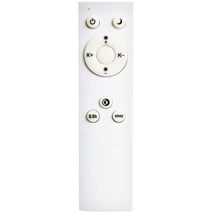 Top Light - Plafón LED regulable PETAL LED/48W/230V IP44 3000-6500K d. 48 cm blanco + control remoto