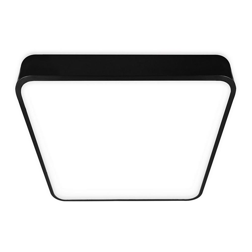 Top Light - Plafón LED METAL LED/36W/230V cuadrado negro