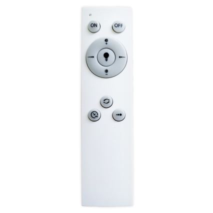 Top Light - Plafón LED regulable IVONA 40B RC LED/24W/230V + control remoto blanco