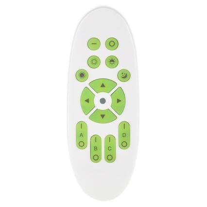 Top Light - Plafón LED regulable NORMAN LED/51W/230V diá. 39 cm blanco + control remoto