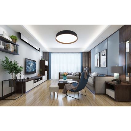 Top Light - Plafón LED regulable DEKOR LED/51W/230V diá. 50 cm 3000-6500K + control remoto