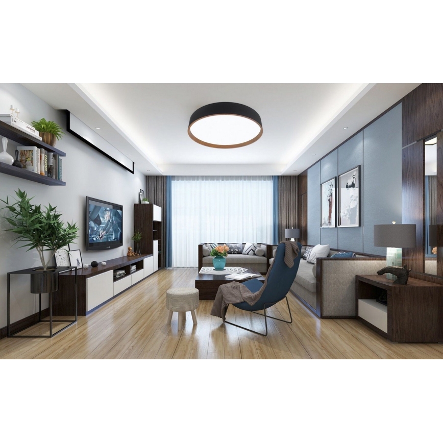 Top Light - Plafón LED regulable DEKOR LED/51W/230V diá. 50 cm 3000-6500K + control remoto