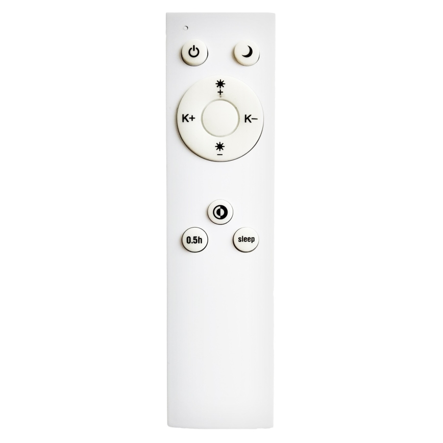 Top Light - Plafón LED regulable METAL LED/60W/230V cuadrado blanco + control remoto