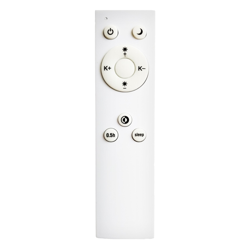 Top Light - Plafón LED regulable OCEAN H80 RC LED/100W/230V cuadrado + mando a distancia