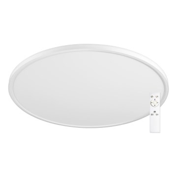 Top Light - Plafón LED regulable REVIT LED/70W/230V 3000-6500K diá. 75 cm blanco + control remoto