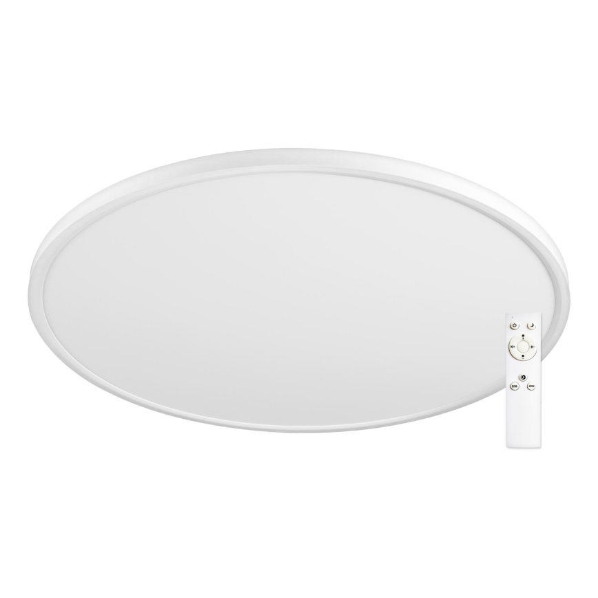 Top Light - Plafón LED regulable REVIT LED/70W/230V 3000-6500K diá. 75 cm blanco + control remoto