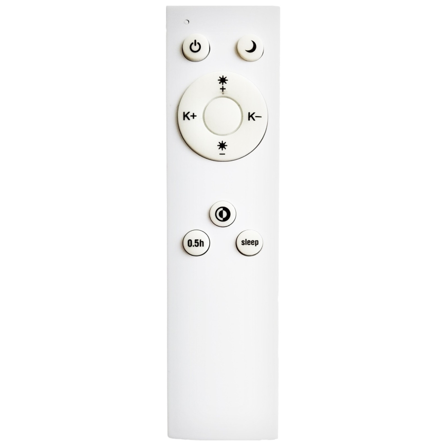 Top Light - Plafón LED regulable REVIT LED/70W/230V 3000-6500K diá. 75 cm blanco + control remoto