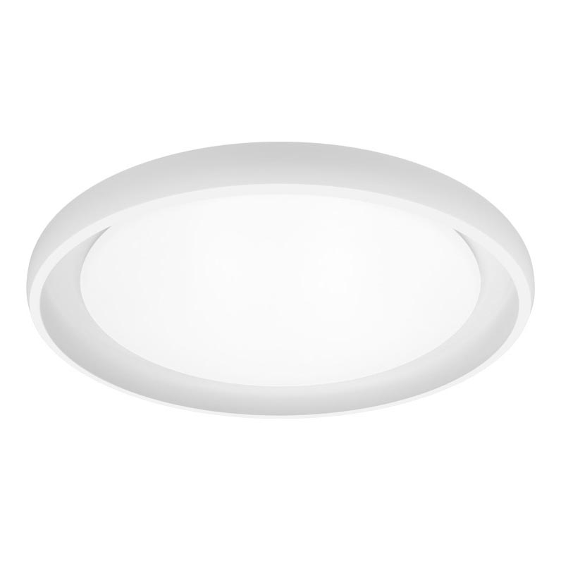 Top Light - Plafón LED regulable SALERNO LED/60W/230V 3000-6500K diá. 60 cm blanco + control remoto
