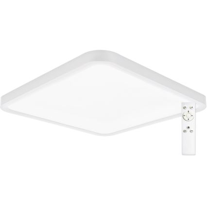 Top Light - Plafón LED regulable REVIT LED/36W/230V 3000-6500K 40x40 cm blanco + control remoto