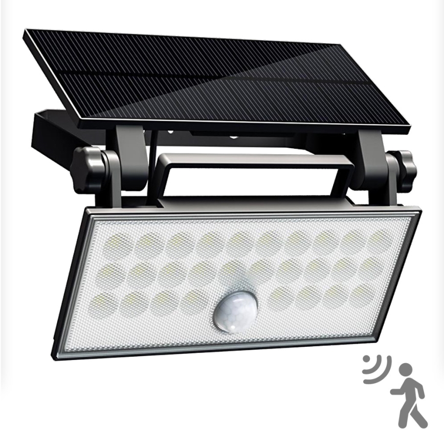 Top Light - Proyector solar de pared LED con sensor HELEON PRO LED/8W/3,7V IP65 4000K 2600 mAh