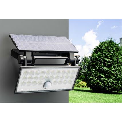 Top Light - Proyector solar de pared LED con sensor HELEON PRO LED/8W/3,7V IP65 4000K 2600 mAh