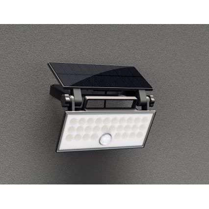 Top Light - Proyector solar de pared LED con sensor HELEON PRO LED/8W/3,7V IP65 4000K 2600 mAh