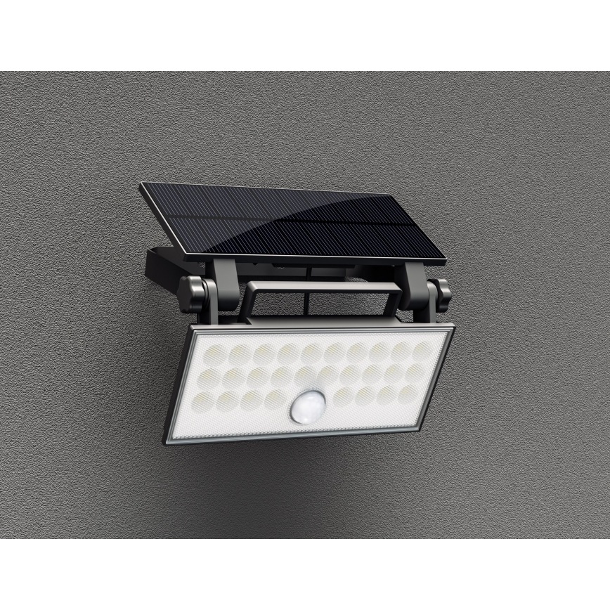 Top Light - Proyector solar de pared LED con sensor HELEON PRO LED/8W/3,7V IP65 4000K 2600 mAh