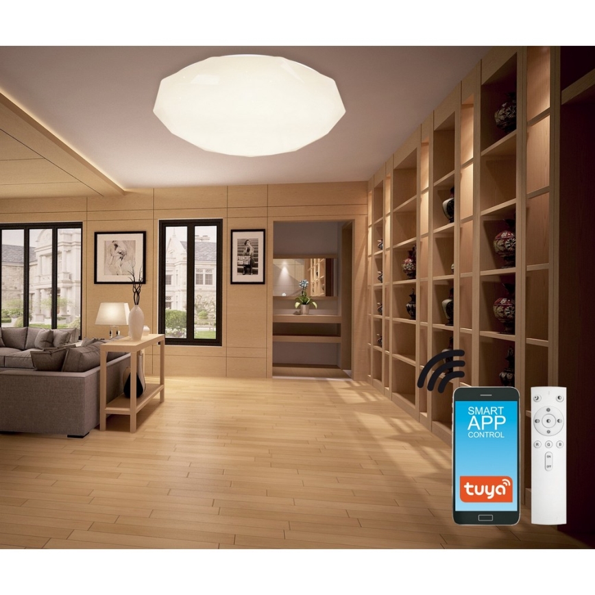 Top Light Sparkle 80 SMART - LED RGB Plafón regulable LED/80W/230V Tuya + control remoto