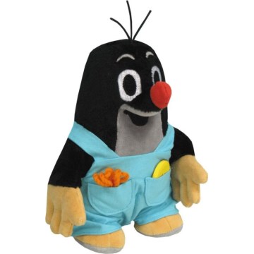 Topo de peluche con pantalones, 20 cm