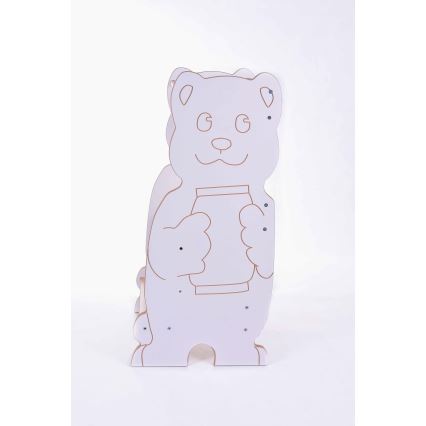 Torre de aprendizaje BEAR blanco/arce