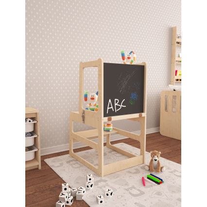 Torre de aprendizaje con pizarra DRAW 90x58,4 cm