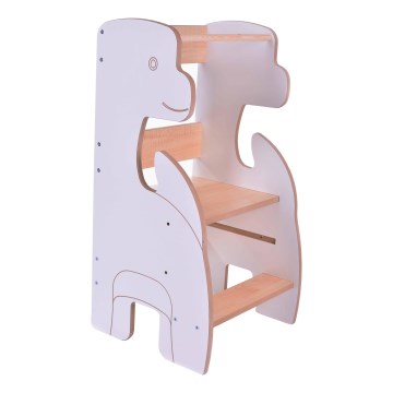 Torre de aprendizaje DINO blanco/arce