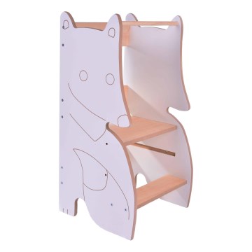 Torre de aprendizaje FOX blanco/arce