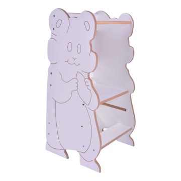 Torre de aprendizaje HAMSTER blanco