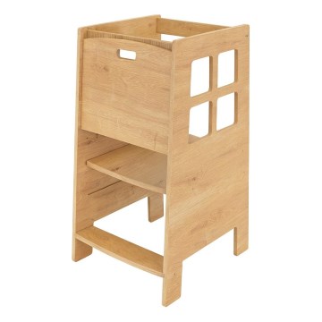 Torre de aprendizaje KULE 90x50 cm marrón