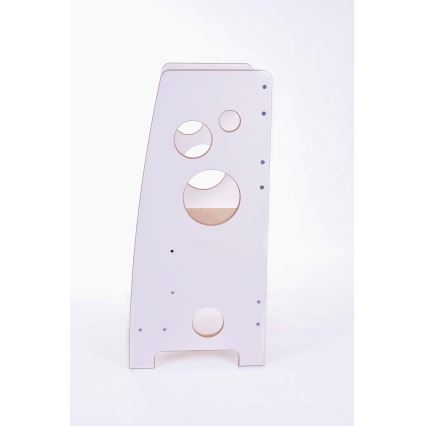 Torre de aprendizaje LINDA blanco/arce