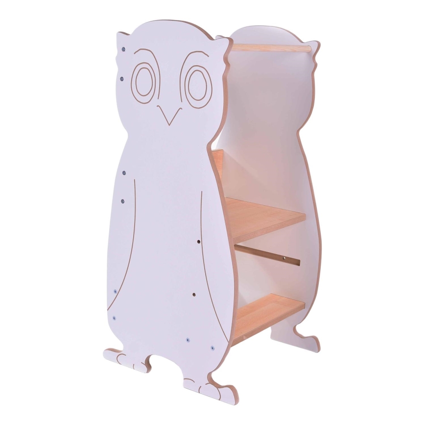 Torre de aprendizaje OWL blanco/arce