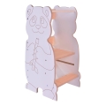 Torre de aprendizaje PANDA blanca/arce