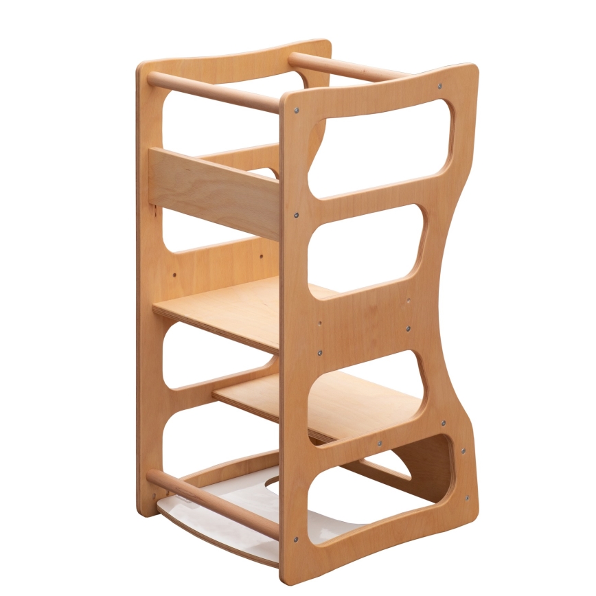 Torre de aprendizaje TWINN 83x45 cm marrón