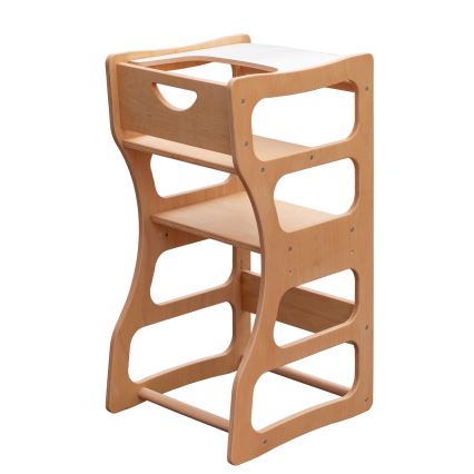 Torre de aprendizaje TWINN 83x45 cm marrón