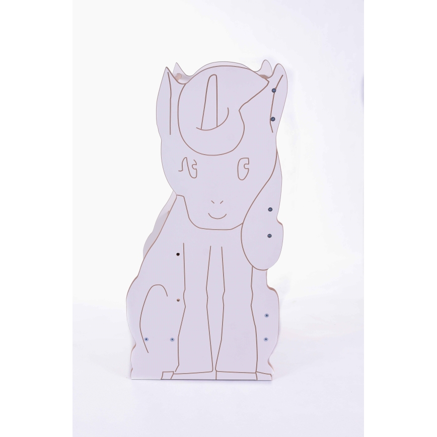 Torre de aprendizaje UNICORN blanco/arce