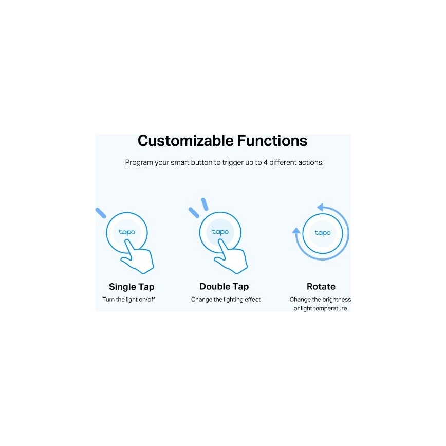 TP-Link - Botón inteligente 1xCR2032