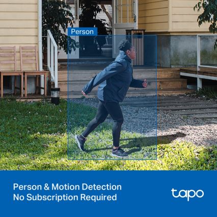 TP-Link - Cámara inteligente para exteriores 3MP 5V Wi-Fi