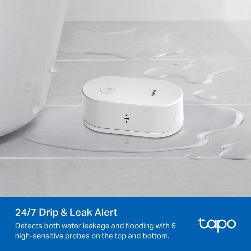 TP-Link - Detector inteligente de fugas de agua 2x pilas AAA