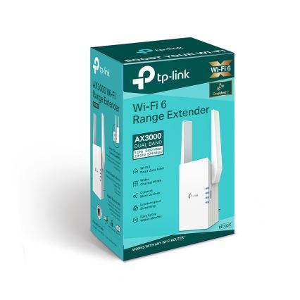 TP-Link - Extensor Wi-Fi 6 de doble banda
