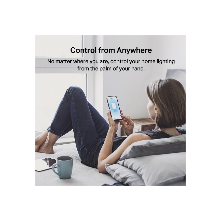 TP-Link - Interruptor de luz inteligente 2xAAA