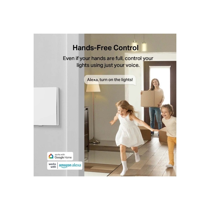 TP-Link - Interruptor de luz inteligente 2xAAA