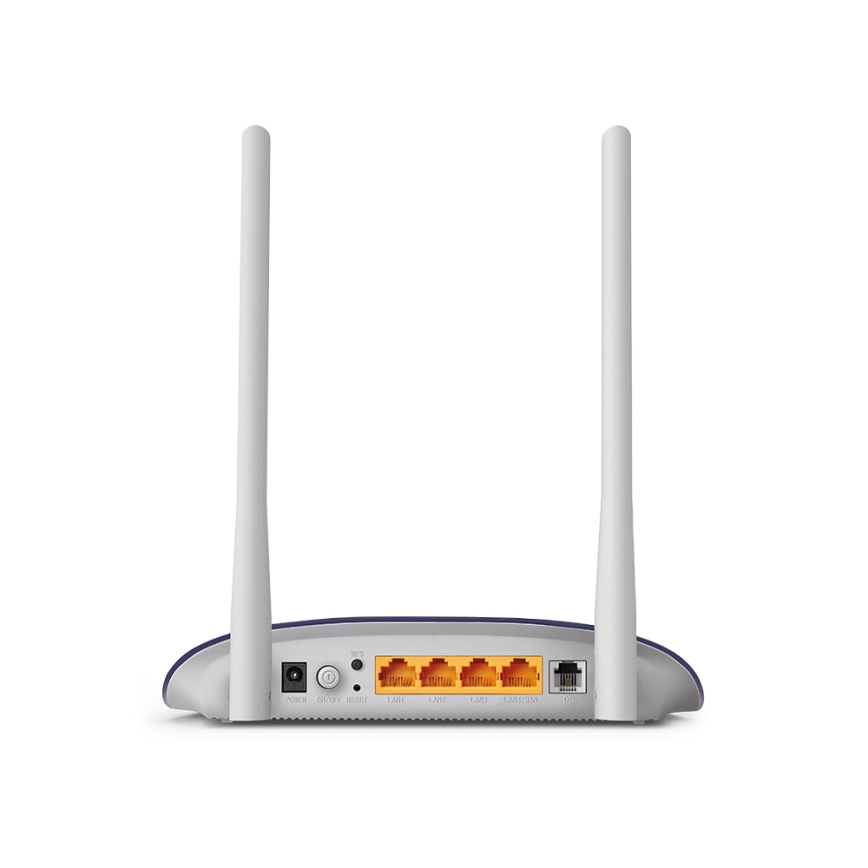 TP-Link - Módem y router Wireless N VDSL/ADSL de 300 Mbps