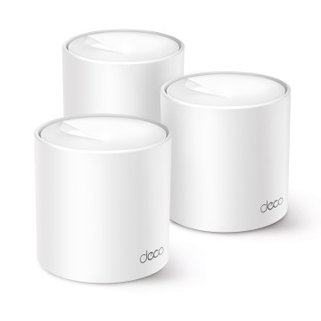 TP-Link - Pack de 3 sistemas Wi-Fi 6 mesh para todo el hogar