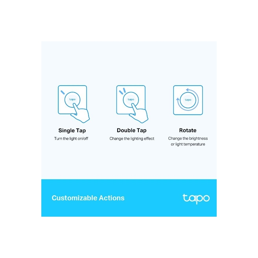 TP-Link - Regulador táctil inteligente 1xCR2032